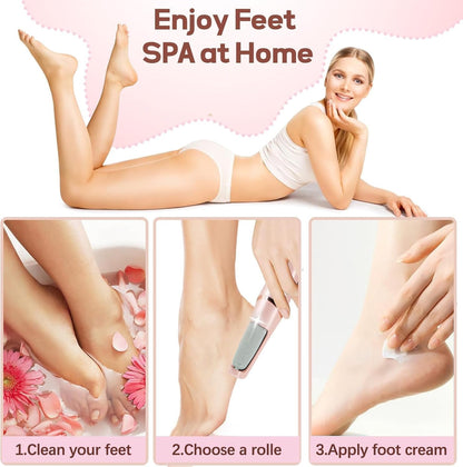 Shoption™ Electronic Cordless Pedicure Callus Dead Skin Remover Polishing Tool